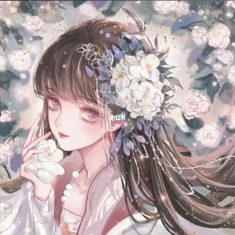 动漫女生古风头像高冷侧脸