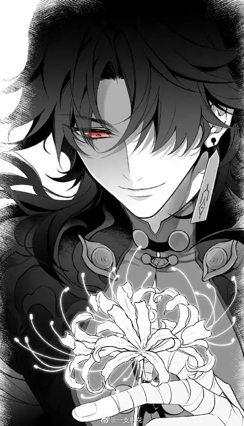 黑发红眼浑身攻气,画的很爽超————喜欢#崩坏星穹铁道##星穹铁道