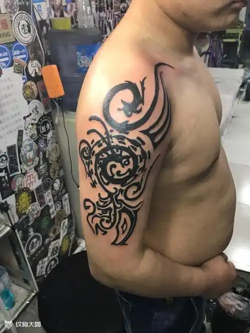 黄贯中同款_纹身图案手稿图片_国洪嘉的纹身作品集