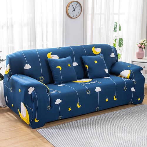 老式皮沙发套全包套罩欧式单弹力四季款组合型 花样牡丹--健康牛奶丝