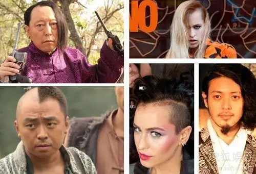 论点6,超时髦阴阳头不知什么时候,怪异的"阴阳头"流行于街头,将一侧