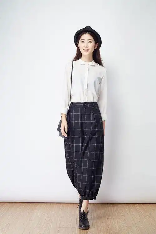 灯笼裤搭配解析