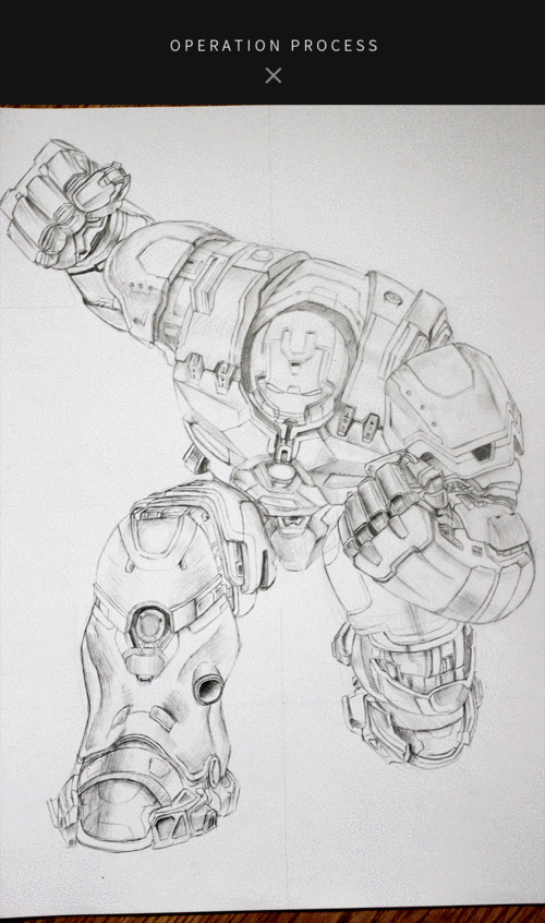 爆肝超写实钢铁侠反浩克装甲