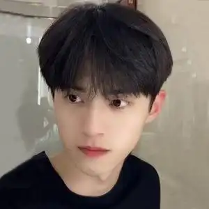 假发男短发韩版帅气碎发齐刘海男士自然全头套男生网红蓬松假发套