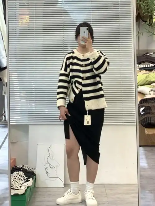 身高160体重110斤梨形身材穿搭