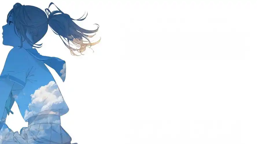 唯美二次元制服美女高清动漫人物桌面壁纸唯美二次元美女动漫卡通