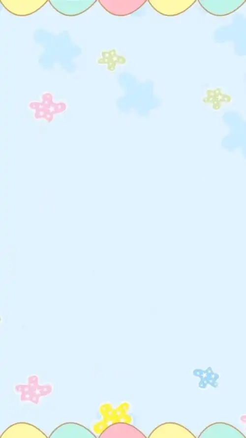 简约可爱清新软萌背景图片平铺素材锁屏壁纸ω71