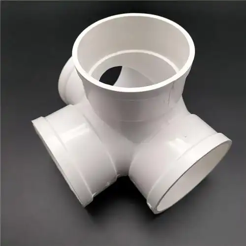 pvc排水管件pvc立体多规立体四通pvc管材管件批发不接零单