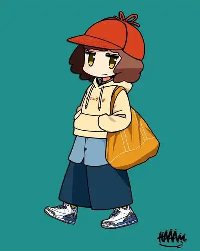 可可爱爱的q版人物插画,喜欢这个比例的小伙伴记得收图哦