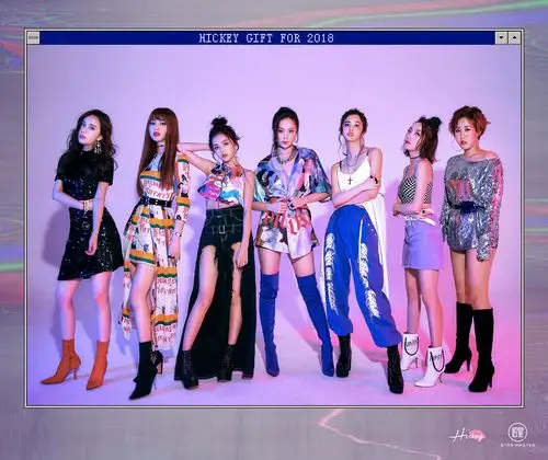 hickey(喜祺)女团预告照片视觉整合