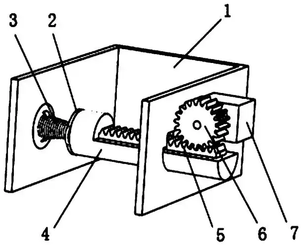 一种蛇形机器人自动脱钩装置