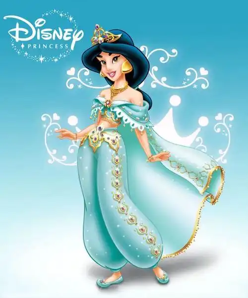 迪士尼公主:《阿拉丁》之茉莉公主,她的喜怒哀乐你知道多少?