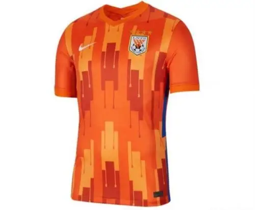 2021中超山东鲁能球衣长什么样子?东鲁能2021球衣谍照