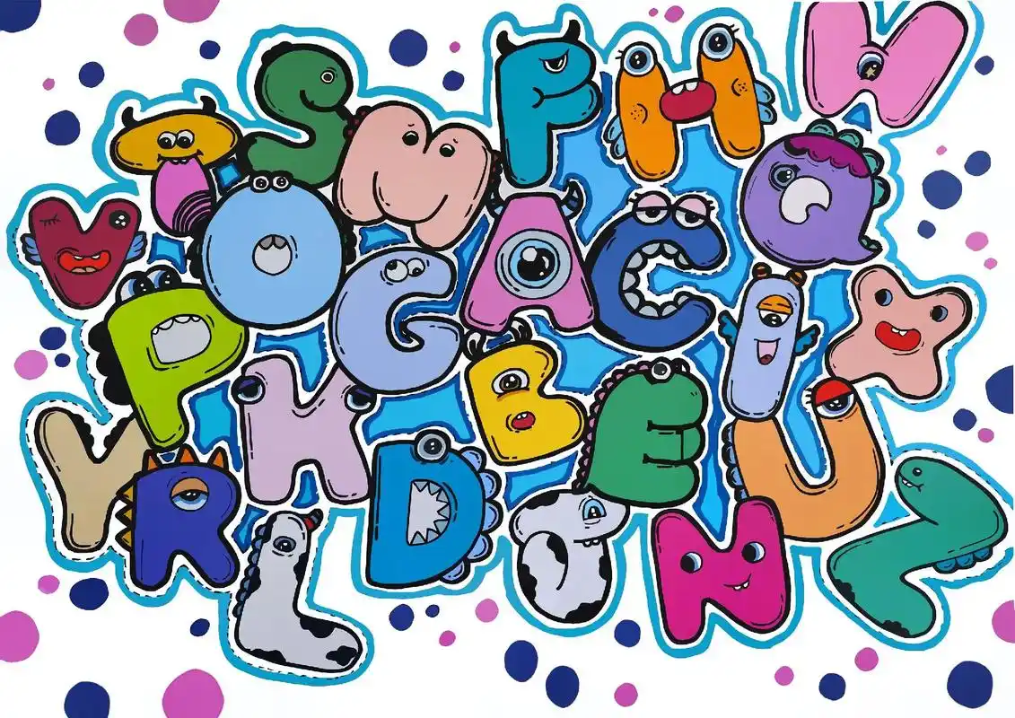 26个英语字母手抄报,简单又好看!线稿可 - 抖音