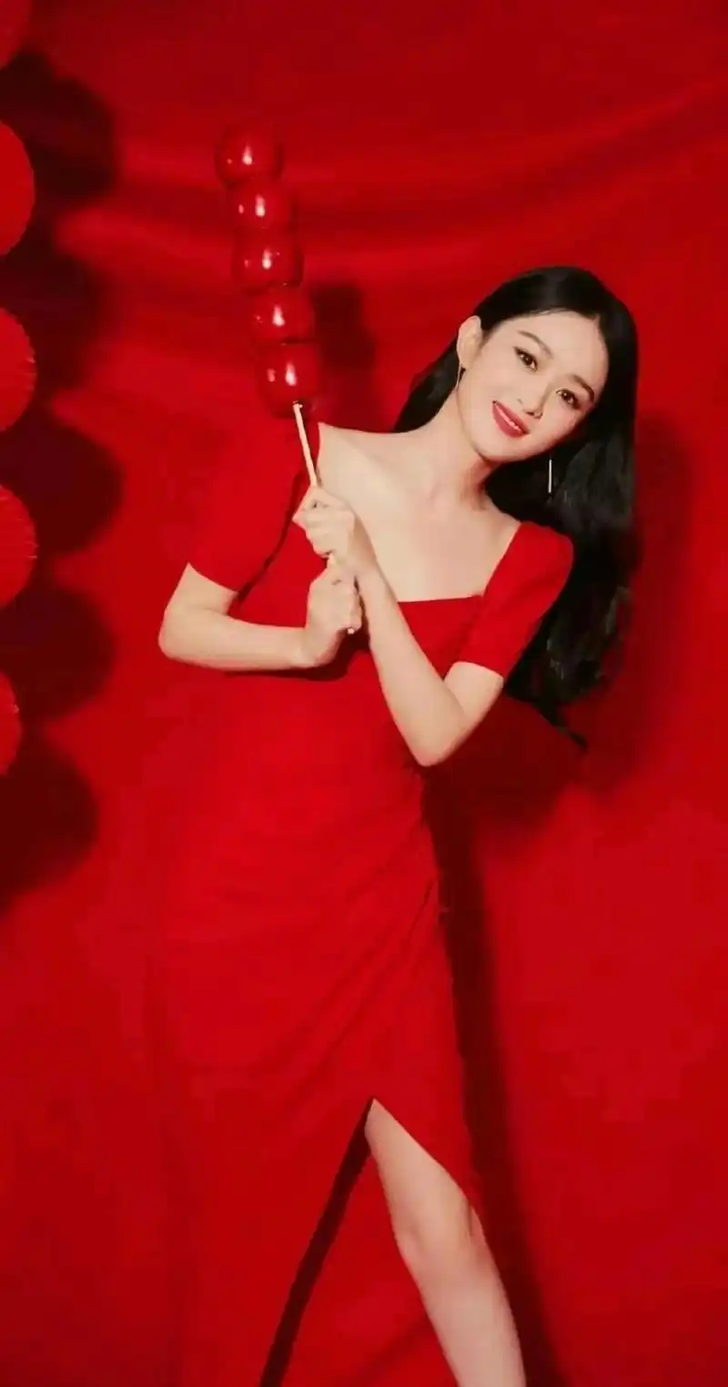 赵丽颖10张美图,每张都是珍藏版