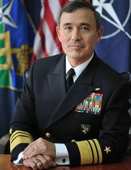 资料图:美国太平洋舰队司令哈里·哈里斯海军上将