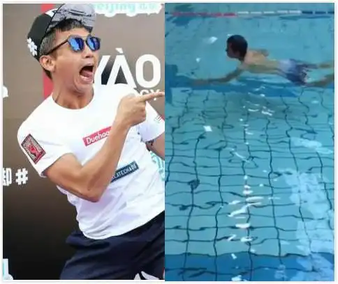 【图】邓超晒狗刨式助威中国奥运 孙俪七夕节收获七个大西瓜