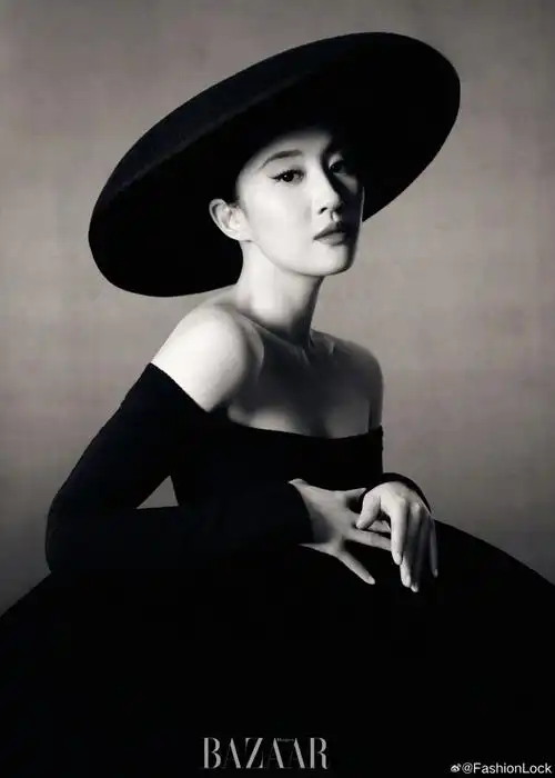 时尚芭莎四月刊##双面刘亦菲芭莎封面大片