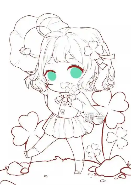 美少女简笔画 美少女简笔画简单又漂亮