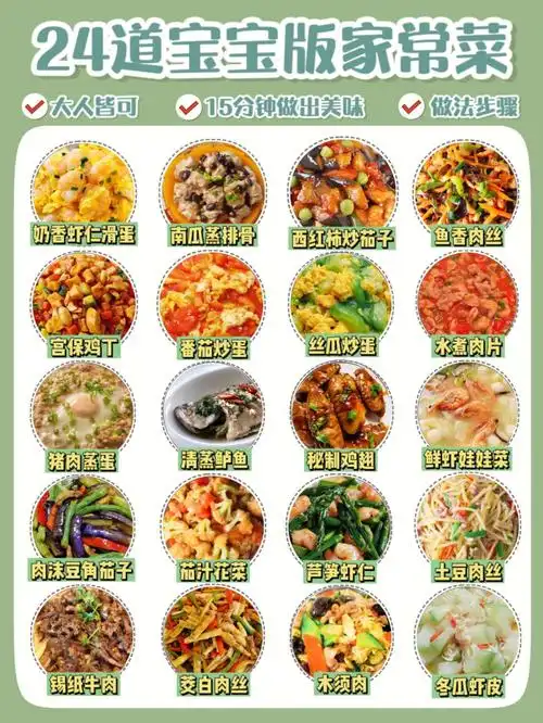 24道宝宝版家常菜做法丨详细步骤做法08