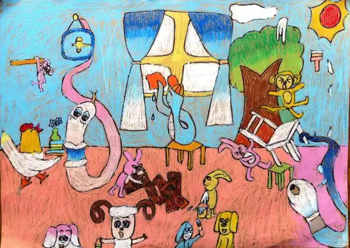 14岁儿童画作品欣赏-我是动漫王100强智语涵作品