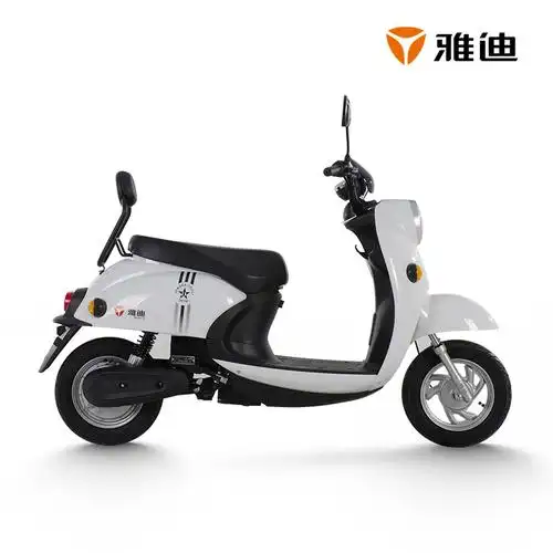 雅迪yadea新款时尚龟王米彩2020电动车60v石墨电动摩托车