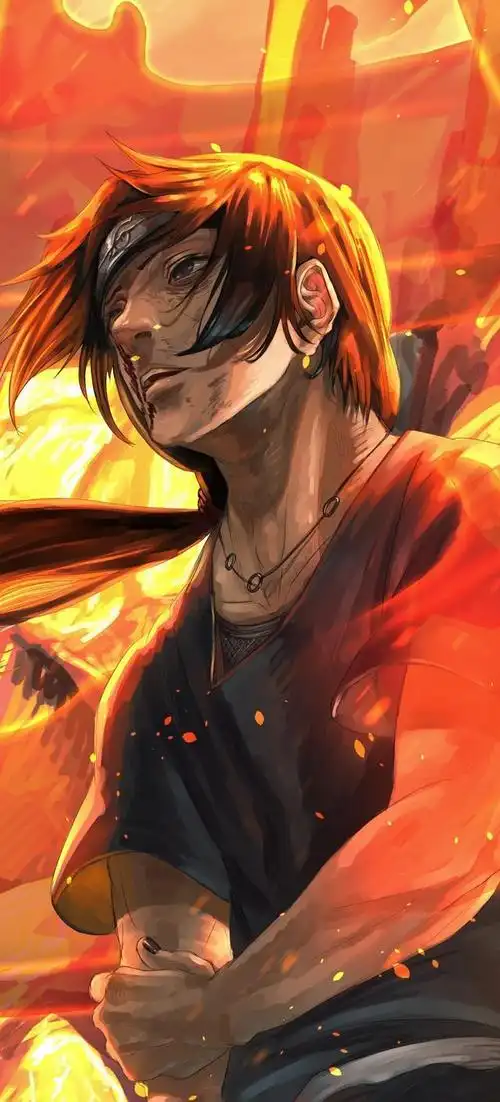 手机壁纸 | 火影忍者 4k超清手机壁纸 佐助 鸣人