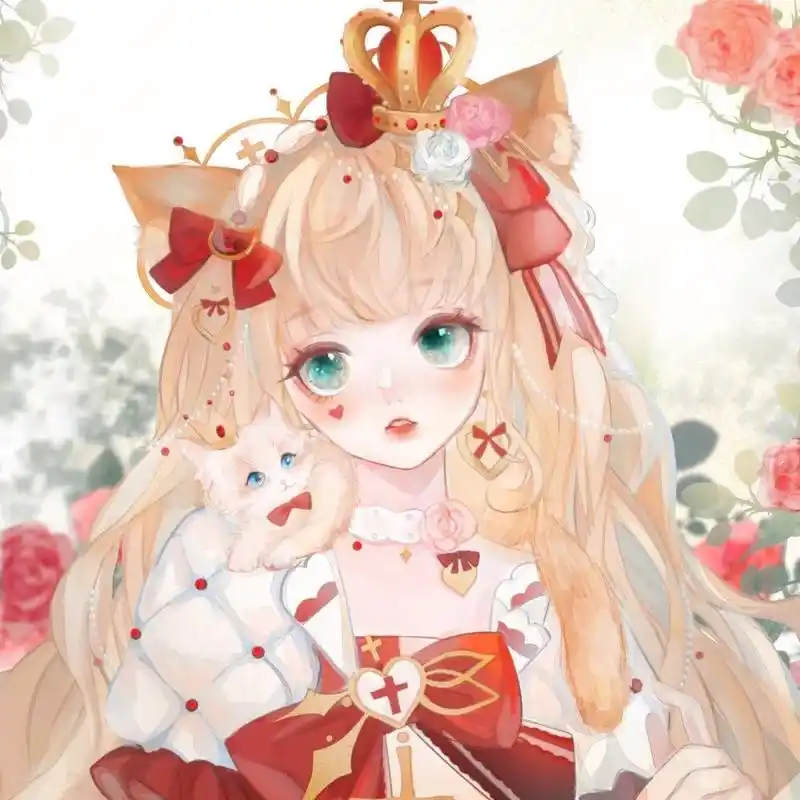 甜美可爱美少女动漫女头像已更新!小仙女们快来点赞领取