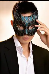 蒙面唱将同款面具蒙面歌王面具歌手头套面罩定制男神秘假面上半脸