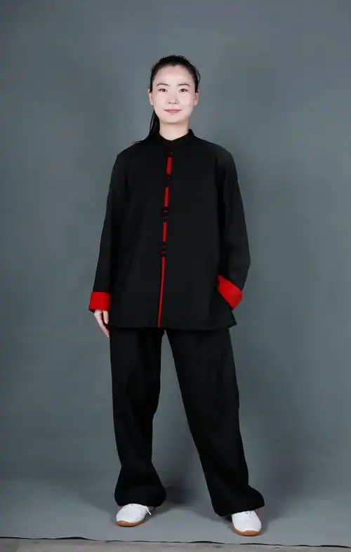 【单件上衣】男女秋冬季加厚练功服天丝麻附婴儿绒太极拳服装武术表演