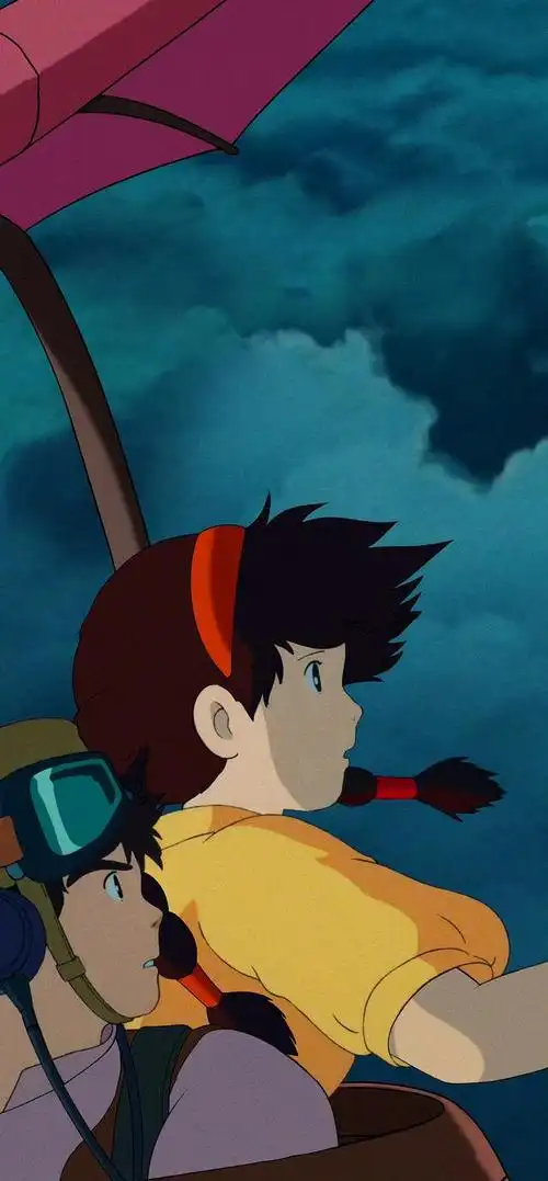 宫崎骏动画电影《天空之城》插画欣赏