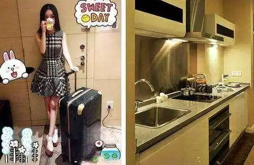 原来追求清新的百变女神赵丽颖也住豪宅