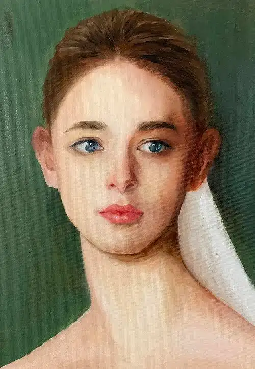油画-人像