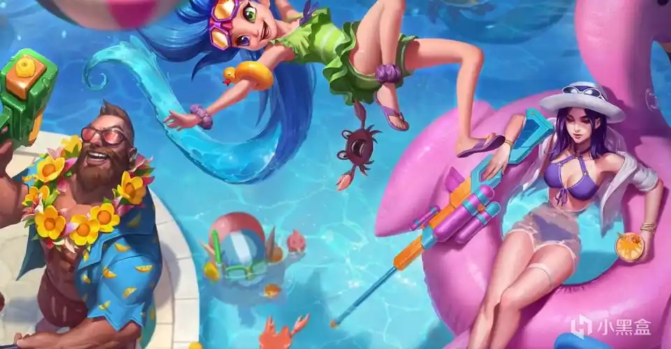 英雄联盟女警皮肤原画及模型调整汇总