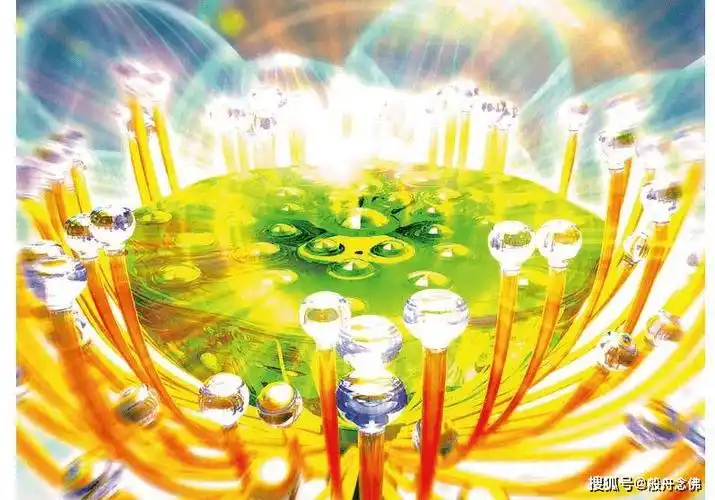 极乐世界的"宝莲佛光",一个极其微妙,极其美丽,极其庄严,极其清净之地