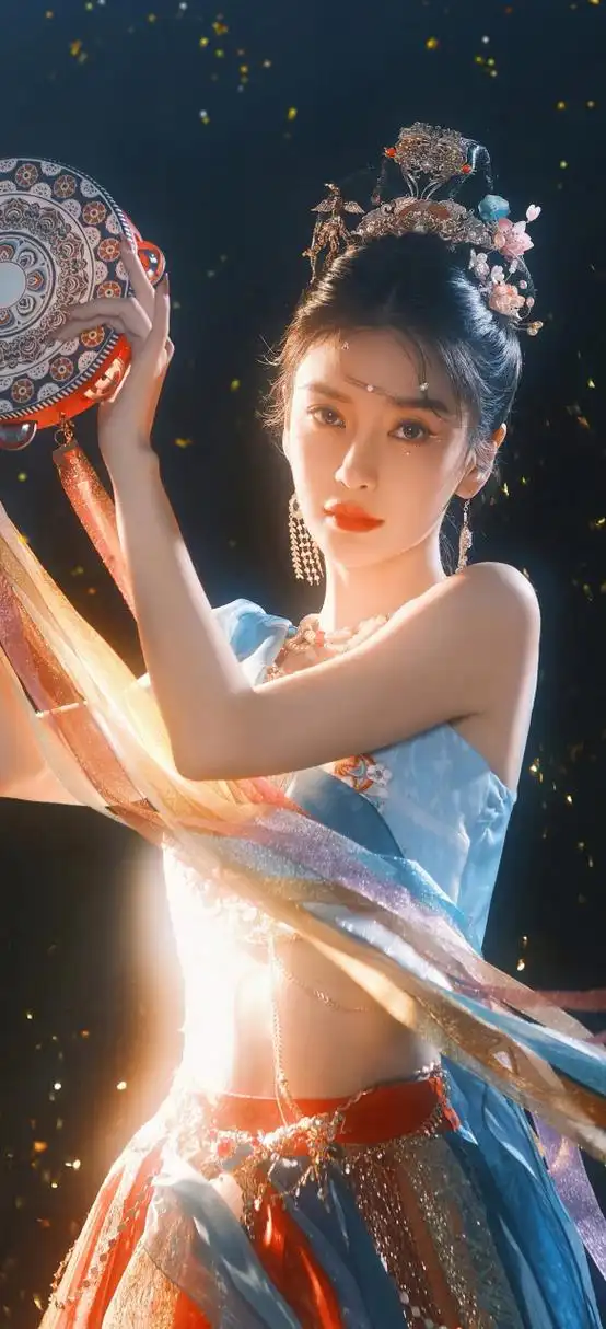 angelababy杨颖,飞天仙女造型,美不?