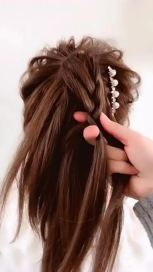 炫酷花式高马尾编发教程来了,超级简单,超级百搭,美翻了