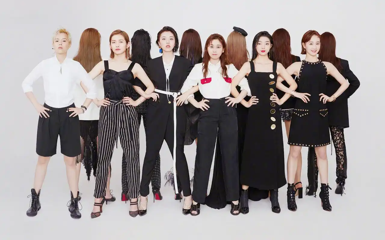 《创造101》选手时尚写真图片壁纸高清大图预览1920x1200_大陆明星