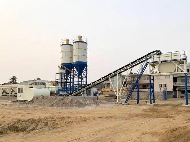 项目水稳站安装,调试工作完成,标志着项目所有大型设备均已准备,为