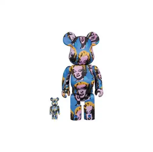 玛丽莲梦露安迪沃霍尔warholbearbrick400andy初代1000
