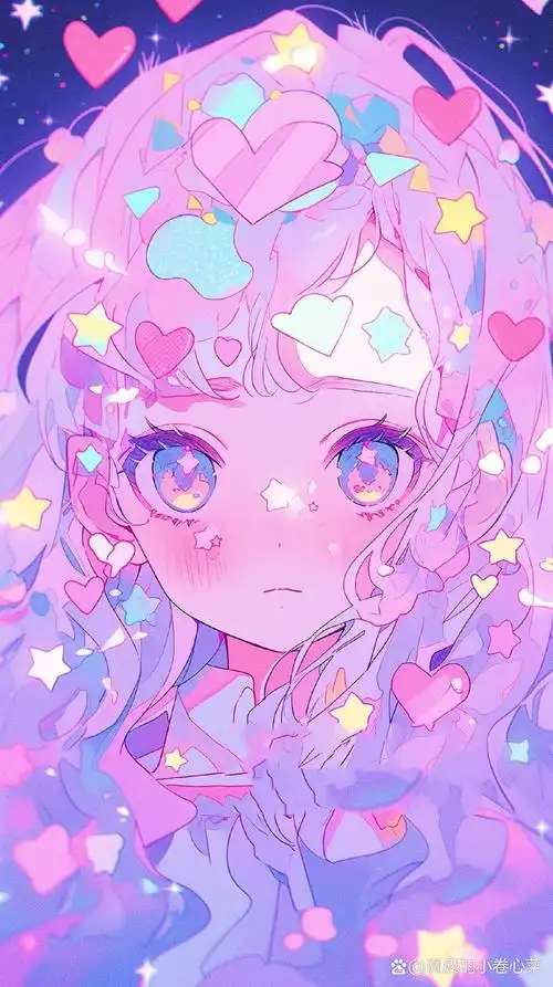 粉彩少女心| 竖屏9:16手机壁纸