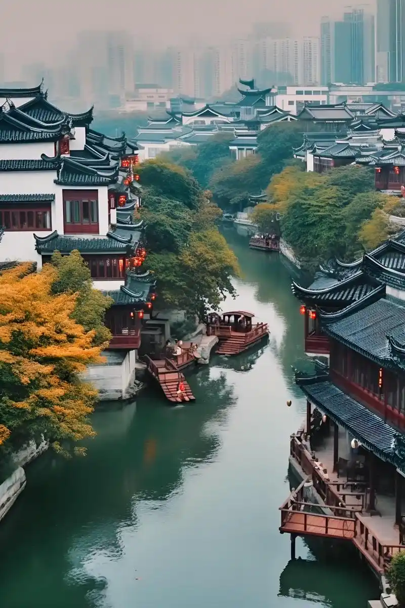 可见江南水乡对人是多情的,柔情的#梦回诗里的江南 #江南水乡风景 #古