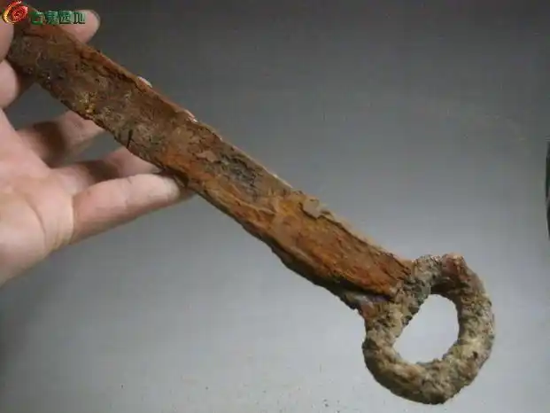 一个汉代铁削刀~