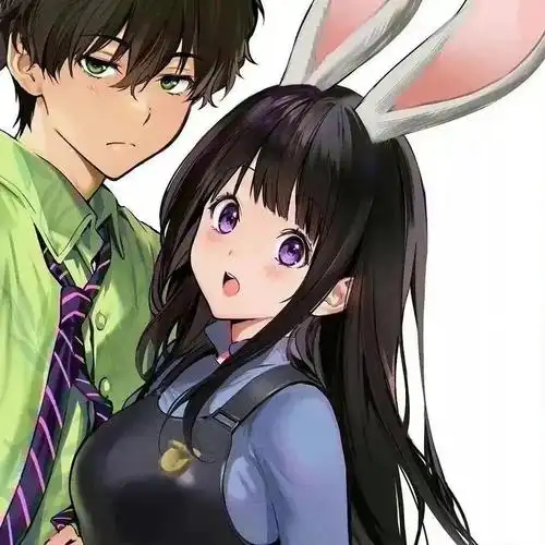 我会将毕生的温柔都给你,浪漫的情侣头像动漫一男一女