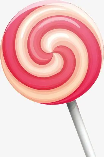 卡通手绘零食棒棒糖矢量免扣元素设计