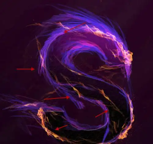 ps cs6教程:photoshop设计火焰文字特效