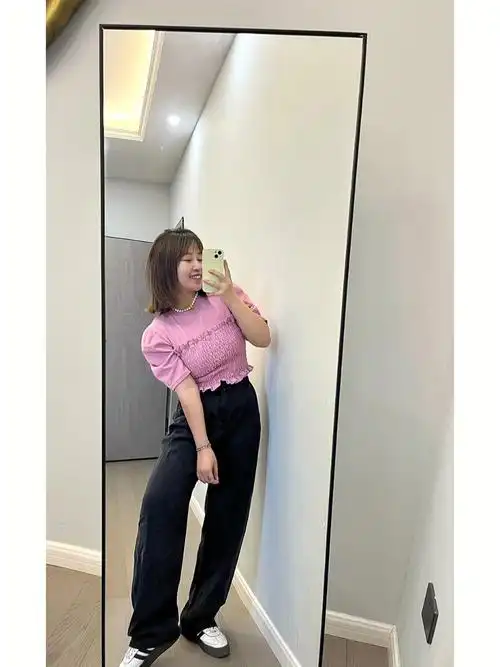 身高150体重103微胖小个子女生夏日穿搭