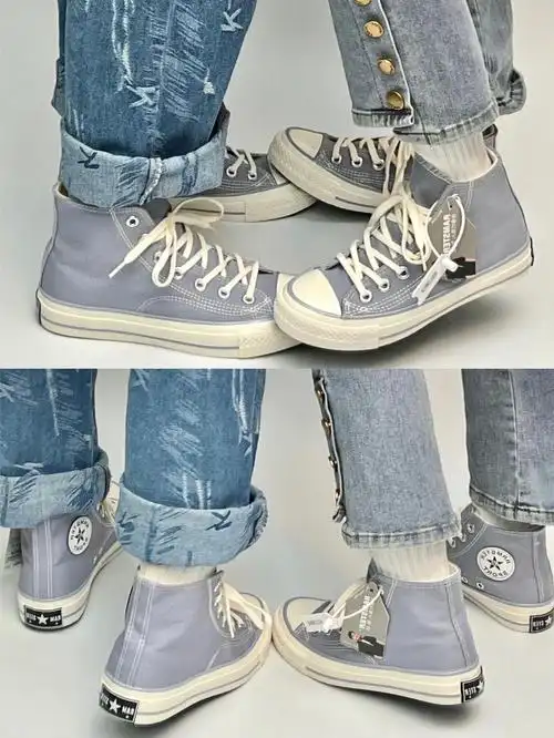 大猪蹄子接受不了花里胡哨的颜色那就浅试一下这双雾霾蓝把90#鞋控