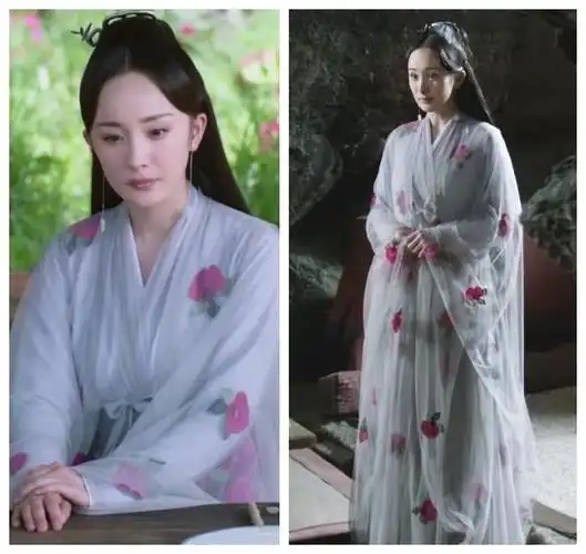 三生三世十里桃花白浅7次穿灰衣,花朵裙最庸俗,结局穿得像脱线