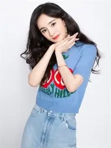 杨幂明星同款冰丝针织衫短袖t恤女薄款上衣夏季短款2021年新款t恤图片